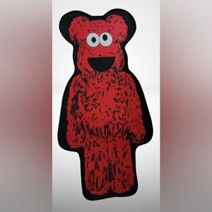 Elmo Bear Brick Rug (Red)